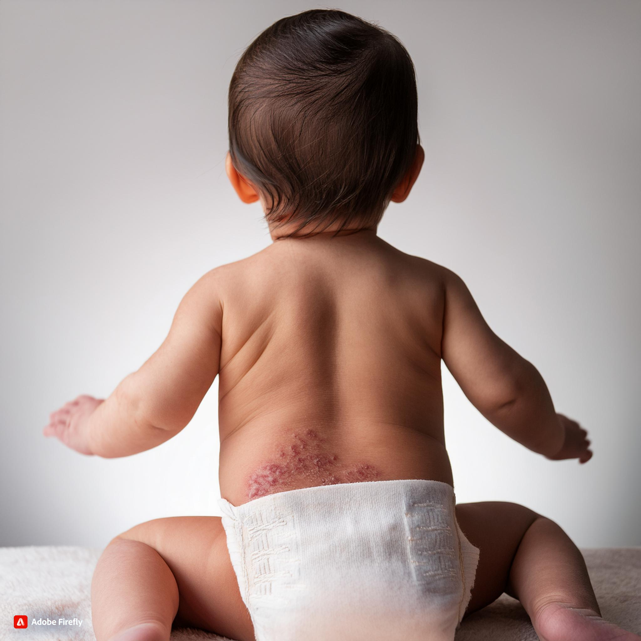 Diaper rash in babies